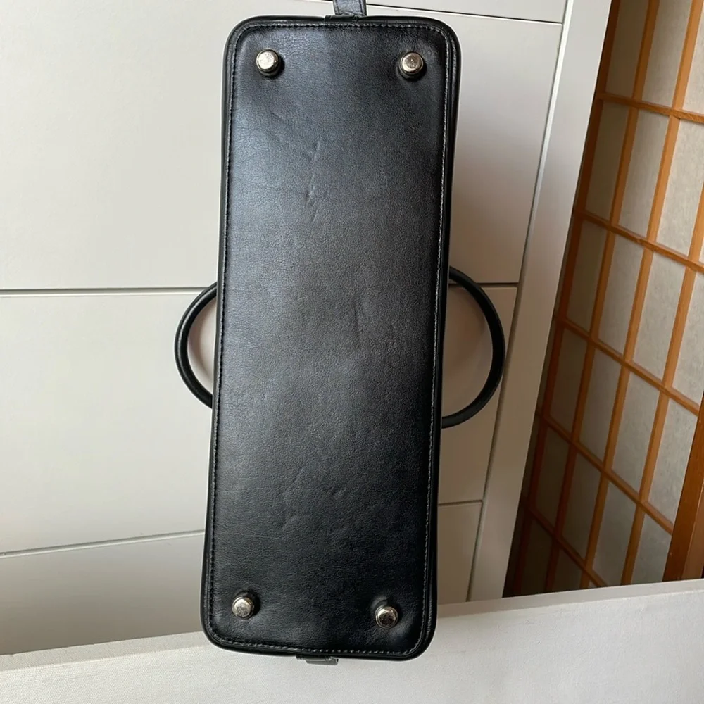 Coach Sierra Posey Cluster Floral Satchel, Wallet & Pink Wide Scallop Edge Strap - Picture 12 of 17